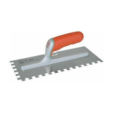 FRATTAZZO ACCIAIO INOX DENTI