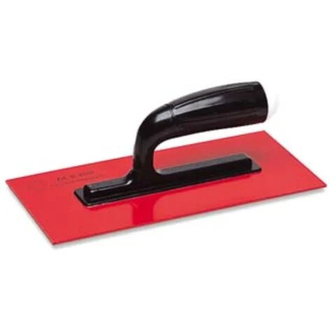 FRATTAZZO PLASTICA ROSSO LISCIO CM.28X13 A.817/P "PAVAN"