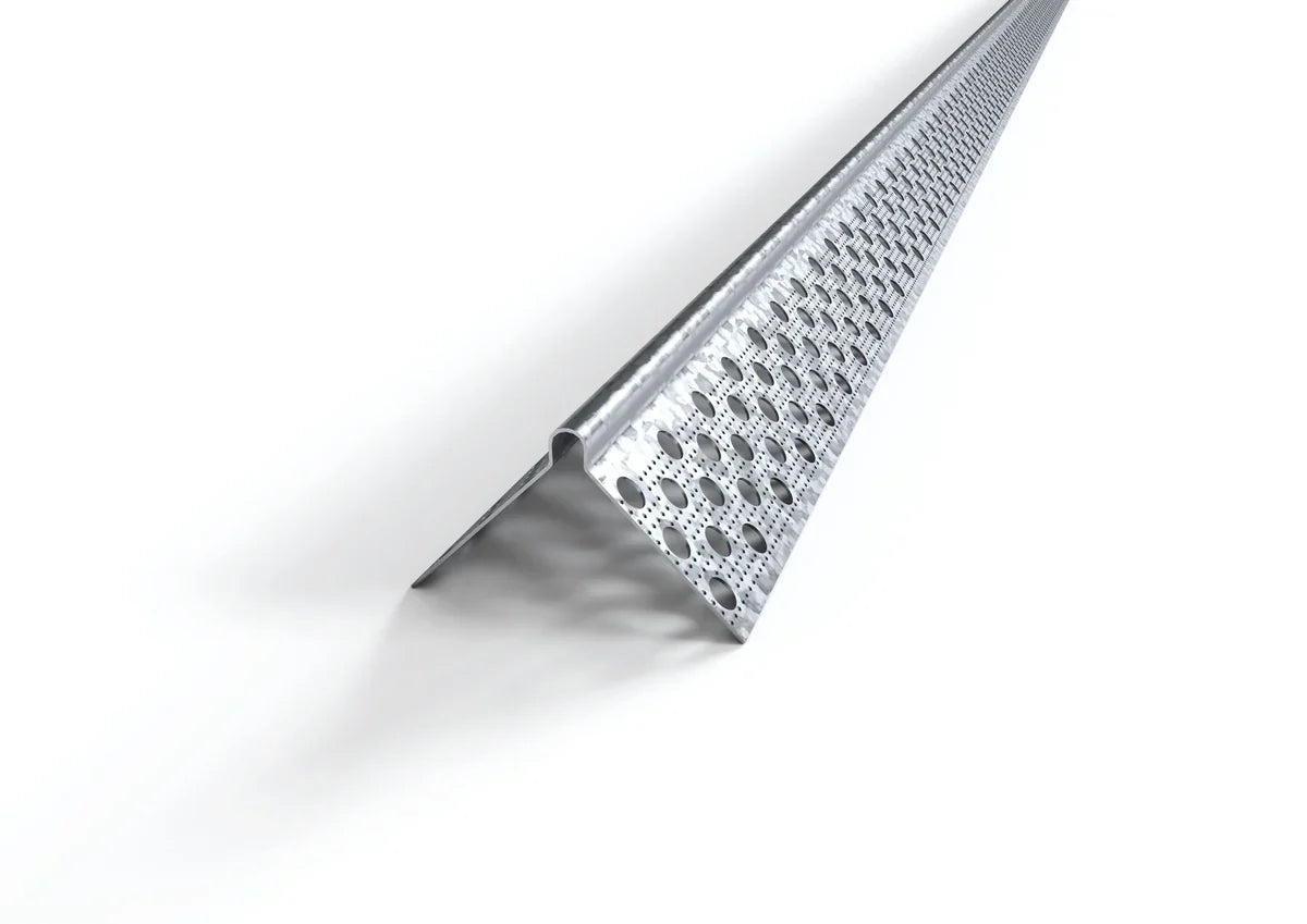 PROFILO ANGOLARE IN ALLUMINIO PER CARTONGESSO LATO MM.25 MT.2,50