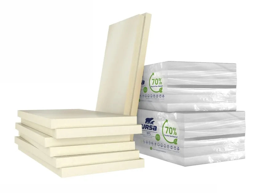 POLISTIRENE ESTRUSO XPS NIII I LISCIO "URSA" PANNELLI DA CM.125X60