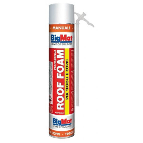 BIGMAT SCHIUMA POLIURETANICA ROOF 750 ML B3 per tegole e coppi