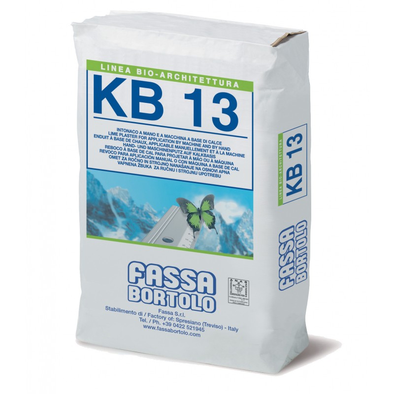 INTONACO BASE CALCE KB 13 KG.25 "FASSA"