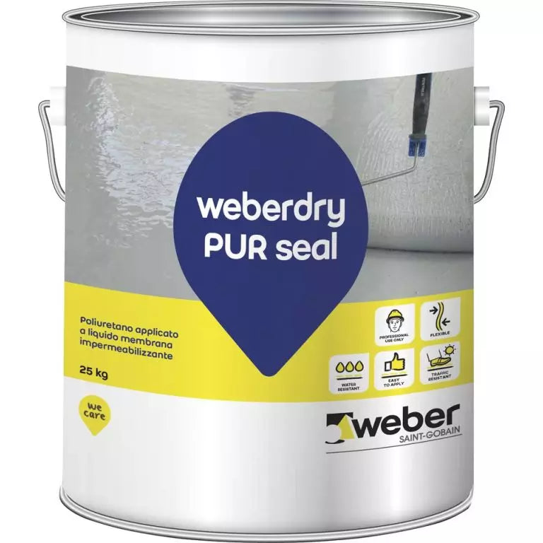 WEBER DRY PUR SEAL KG.25