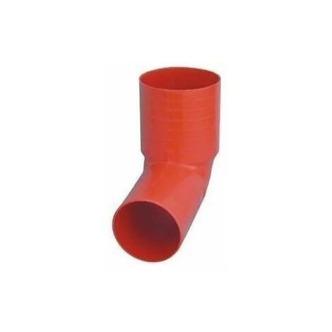 CURVA PVC ROSSO WC MM.100