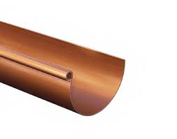 CANALE GRONDA PVC RAMATO MOD.133 MT.4