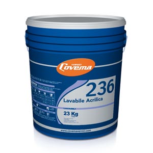 IDROPITTURA LAVABILE 236 COLORATO KG.8