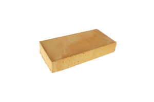 MATTONE PRESSATO GIALLO FIAMMATO CM.25X12X5 "LECOT"