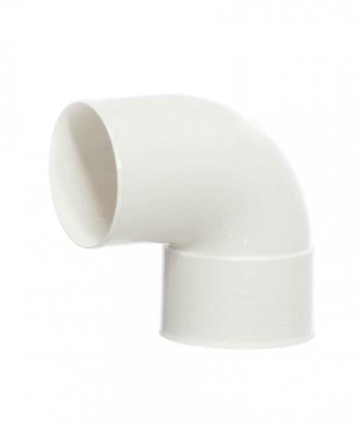CURVA PVC BIANCO 87°
