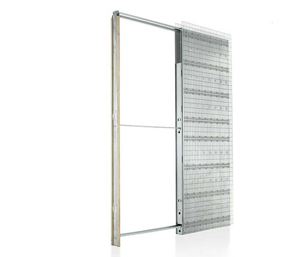 CONTROTELAIO PER PORTA A SCOMPARSA PER INTONACO SINGOLO "ECLISSE"