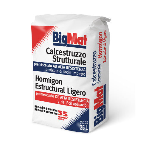 CALCESTRUZZO STRUTTURALE CLS 1600 KG.25 "BIGMAT "