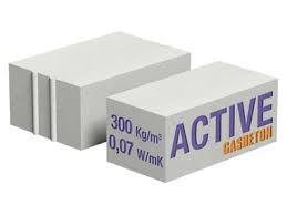 BLOCCO GASBETON ACTIVE DA TAMPONAMENTO