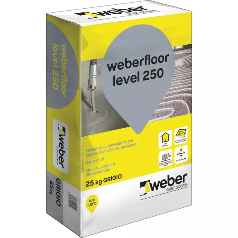 WEBERFLOOR LEVEL 250 KG.25