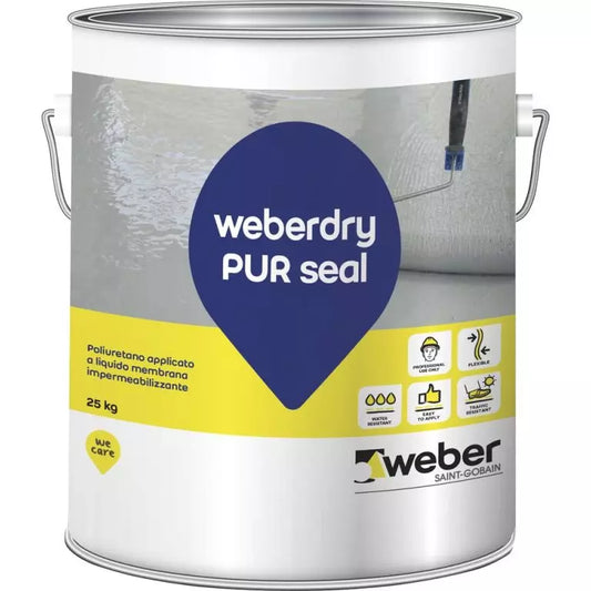 WEBER DRY PUR SEAL  KG.25