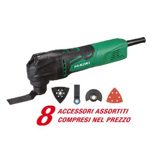 UTENSILE MULTIFUNZIONE CON 8 ACCESSORI 350W MOD.CV350V "HIKOKY"