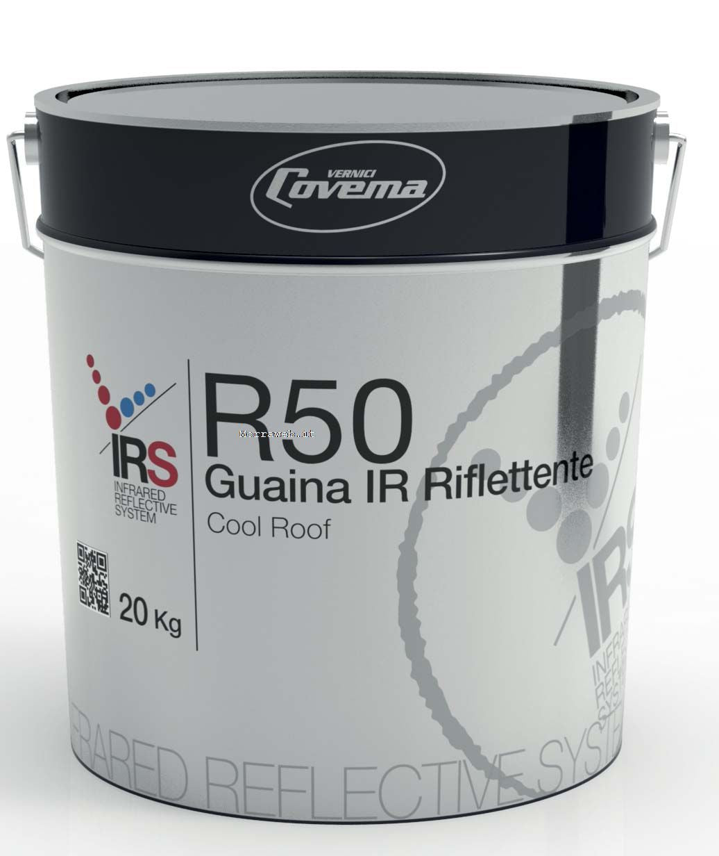 GUAINA LIQUIDA MEMBRANA IR RIFLETTENTE BIANCA KG.20