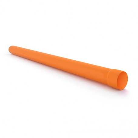 TUBO PVC ROSSO  MT.3