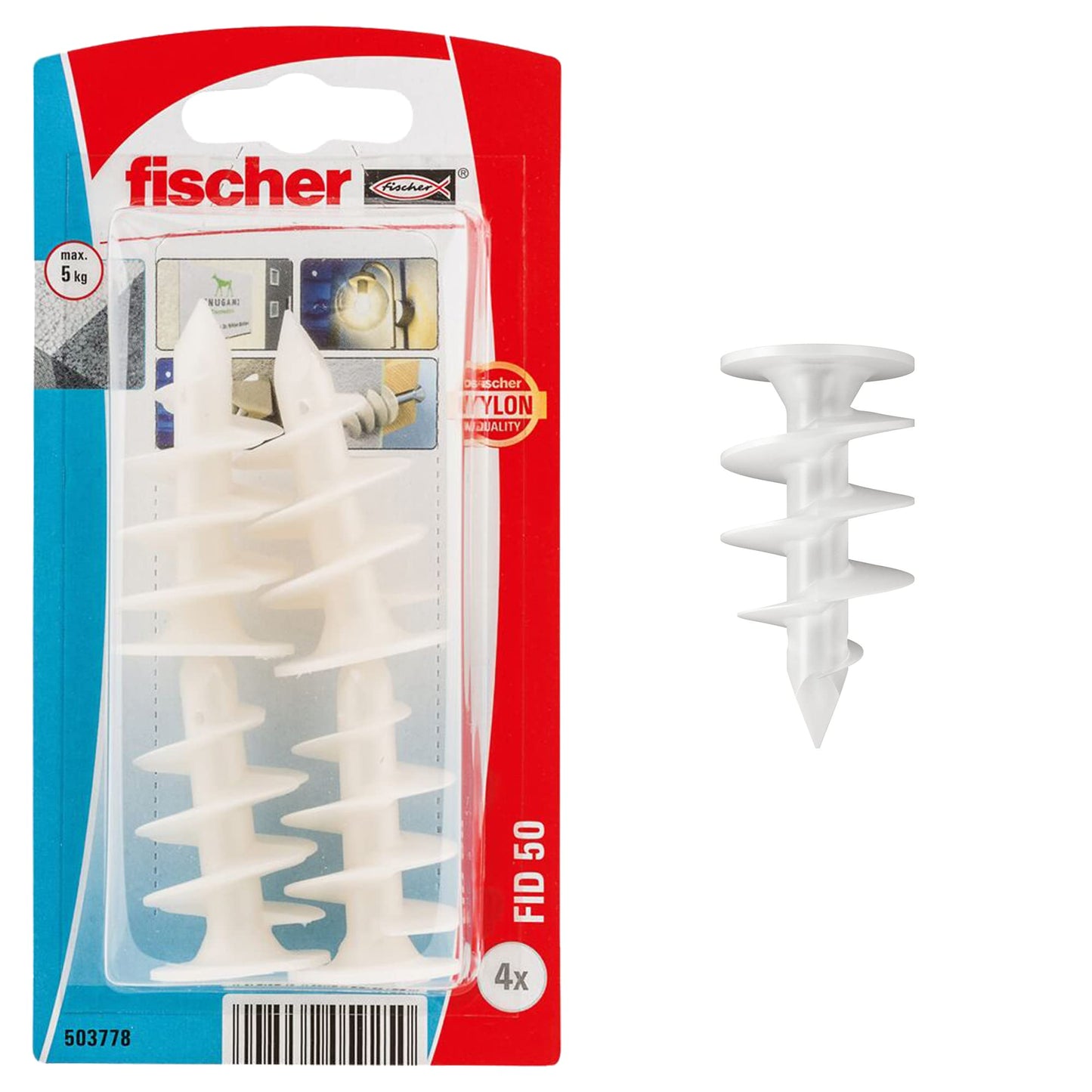 TASSELLO FID 50 PER PANNELLI ISOLANTI "FISCHER"