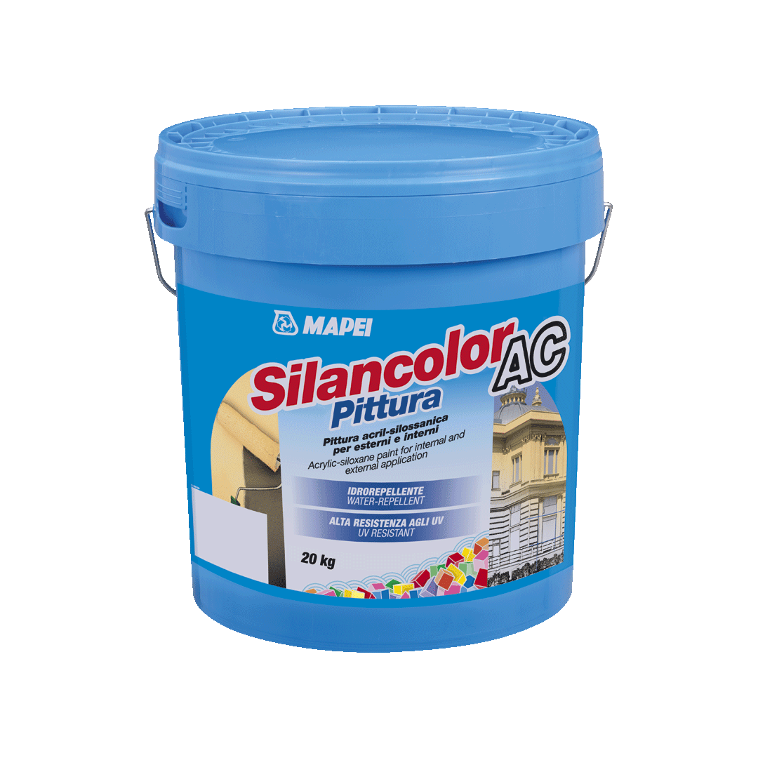 SILANCOLOR AC TONACHINO MM.1,2 COLORE RAL 9010 KG.20