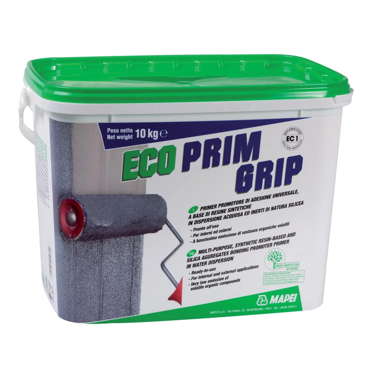 PRIMER ECO PRIM GRIP GRIGIO KG.5 "MAPEI"