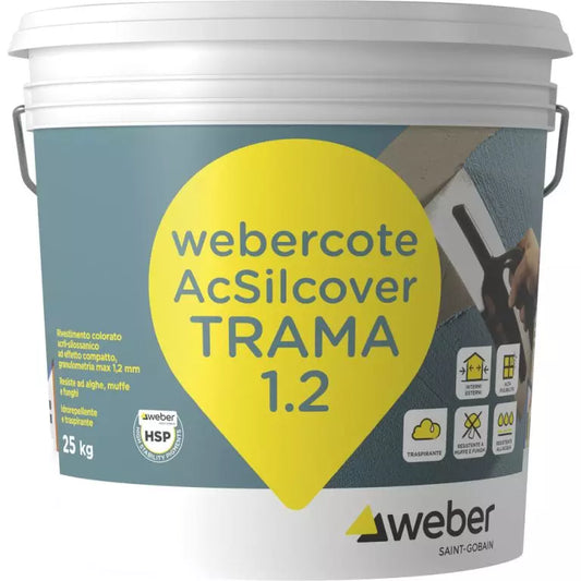 WEBER COTE ACSILCOVER TRAMA COLORATO SERIE 7/CAMP KG.25