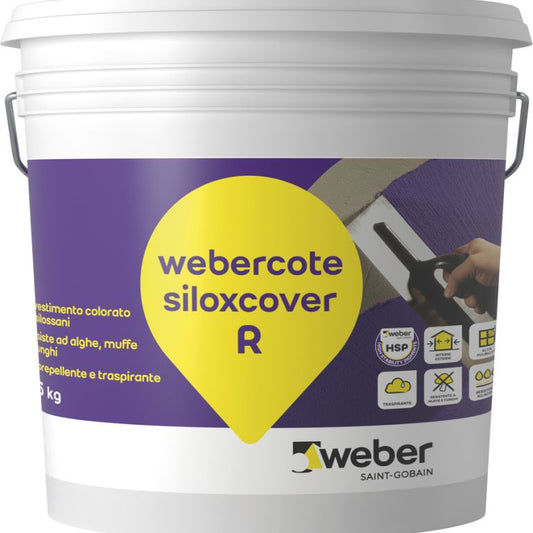 WEBER COTE SILOXCOVER R COLORATO KG.25