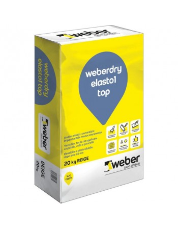 WEBER DRY ELASTO 1 TOP KG.20