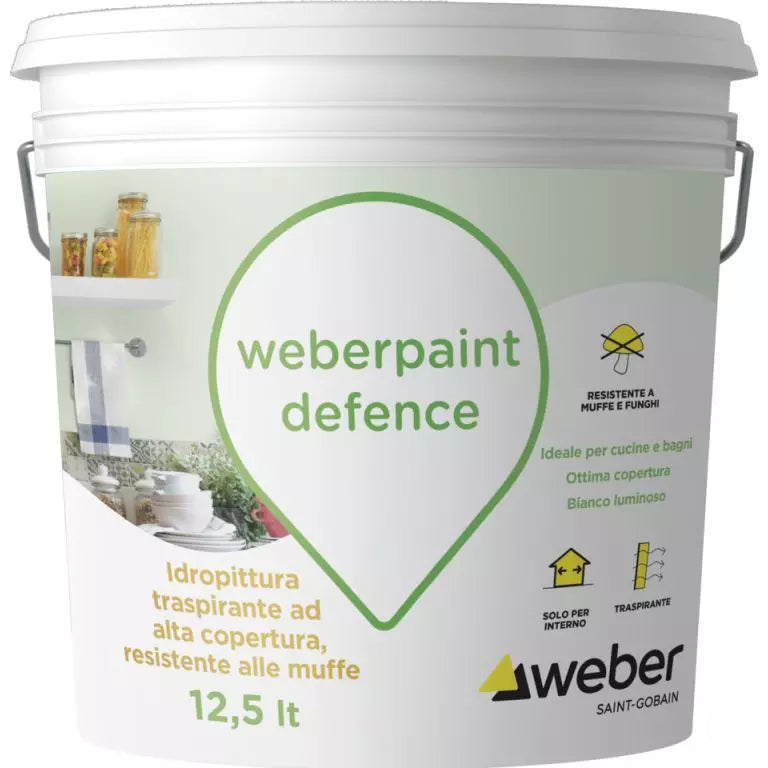 WEBER PAINT DEFENCE BIANCO LT.4