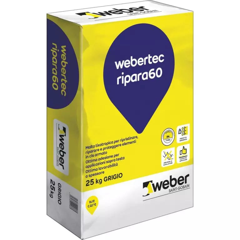 WEBER TEC RIPARA 60 KG.25